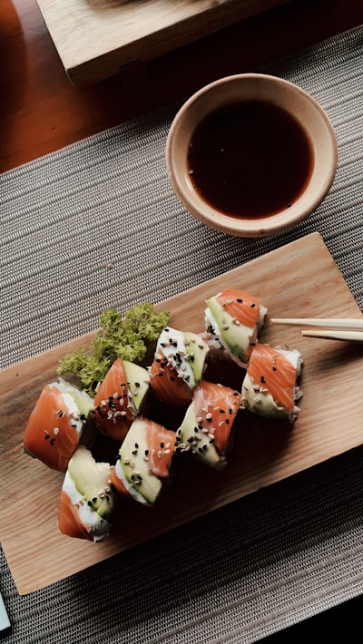 Sushi counter at Sushi Saito